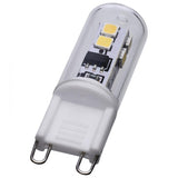 Satco 2w T4 LED 120v G9 Base 5000k Clear Finish Bulb