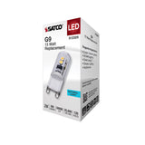 Satco 2w T4 LED 120v G9 Base 5000k Clear Finish Bulb_2