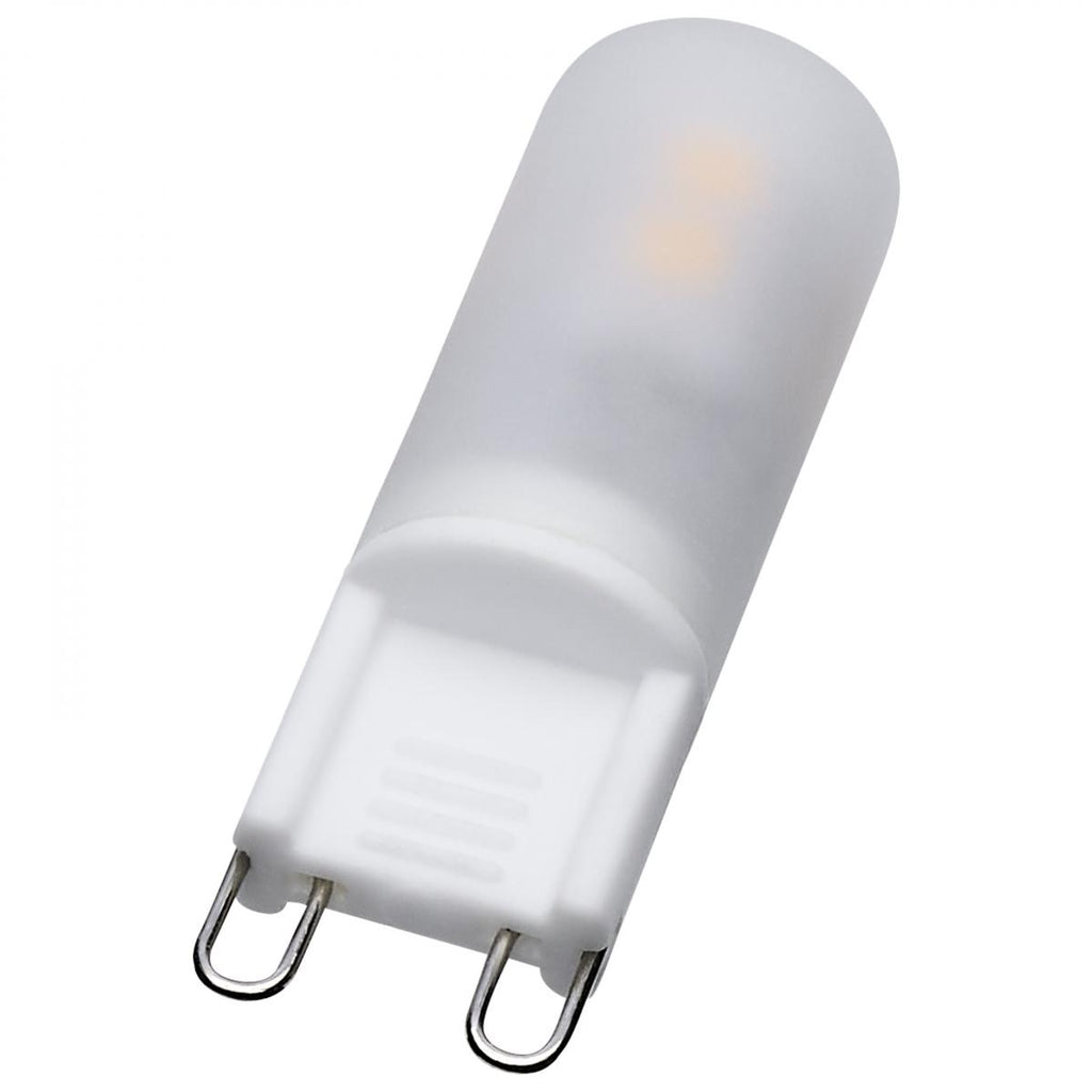 Satco 2w T4 LED 120v G9 Base 3000k Frosted Finish Bulb