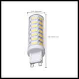 Satco 6.5w T6 LED 120v G9 Base 5000k Clear Finish Bulb_3