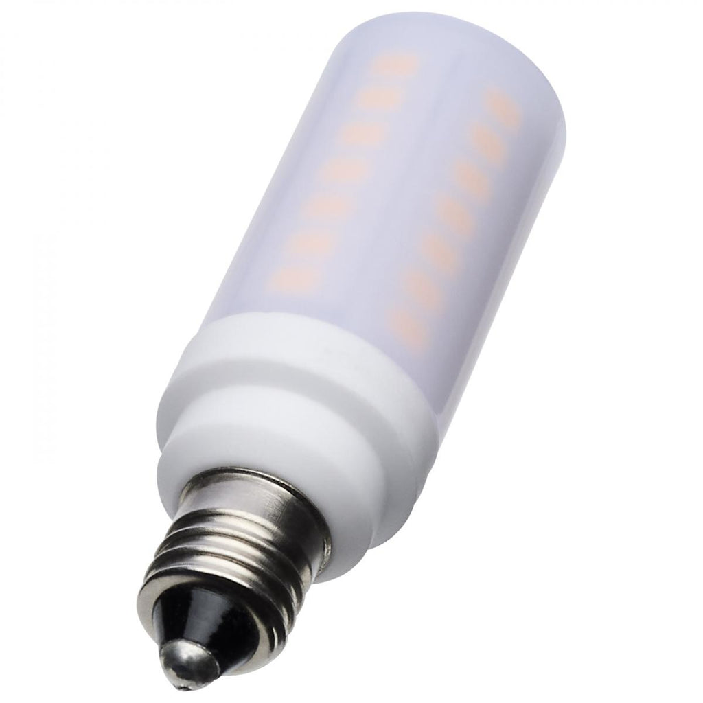 Satco 5w T6 LED 120v E11 Base 3000k Frosted Finish Bulb