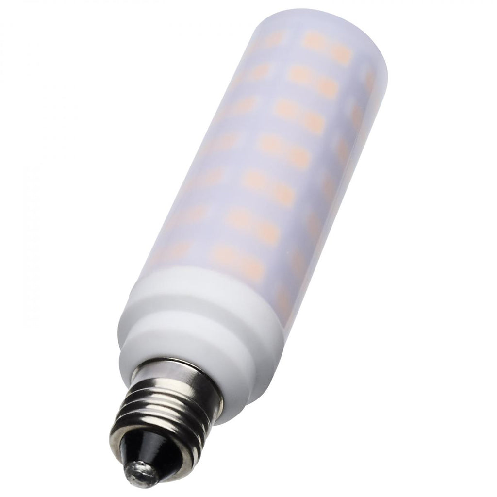 Satco 6.5w T6 LED 120v E11 Base 3000k Frosted Finish Bulb
