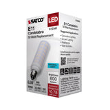 Satco 6.5w T6 LED 120v E11 Base 5000k Frosted Finish Bulb_1