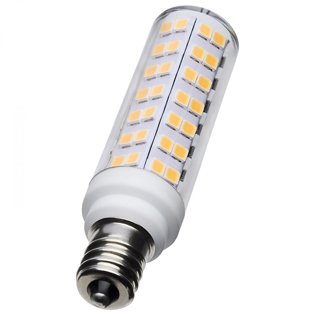 Satco 6.5w T6 LED 120v E12 Base 3000k Clear Finish Bulb