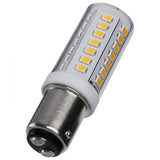 Satco 5w T6 LED 120v DC Base 3000k Clear Finish Bulb