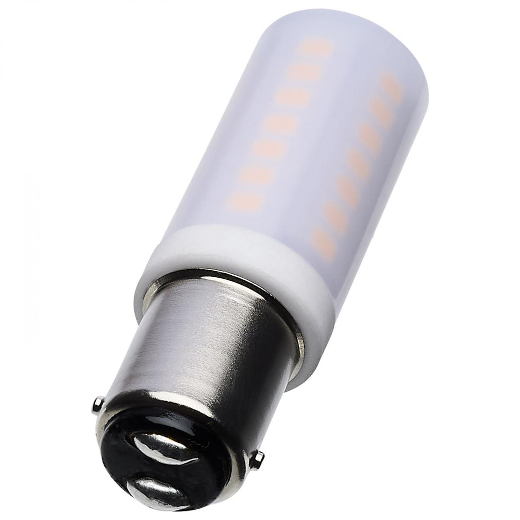 Satco 5w T6 LED 120v DC Base 3000k Frosted Finish Bulb