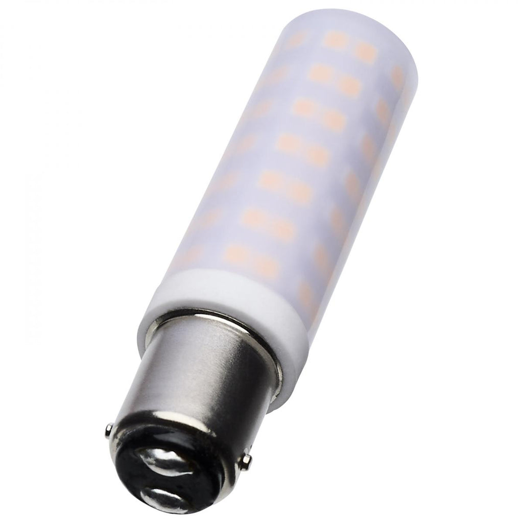 Satco 6.5w T6 LED 120v DC Base 3000k Frosted Finish Bulb