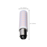 Satco 6.5w T6 LED 120v DC Base 3000k Frosted Finish Bulb_3