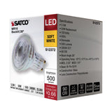 Satco 5.5w MR16 LED Floodlight 3000K CCT GU10 Base 120v Bulb_1