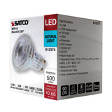 Satco 5.5w MR16 LED Floodlight 5000K CCT GU10 Base 120v Bulb_1