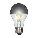Satco 6w A19 LED Bulb Silver Crown Finish 2700K - 60w-equiv