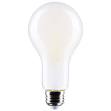 21W A23 LED Frost Finish Medium base Soft White 3000K 120v - 200W equiv
