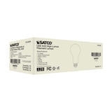 21W A23 LED Frost Finish Medium base Soft White 3000K 120v - 200W equiv_6