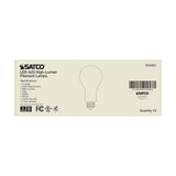 21W A23 LED Frost Finish Medium base Cool White 4000K 120v - 200W equiv_1