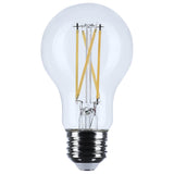 Satco 5w A19 LED Medium Base Clear 3500K CCT 120v Bulb