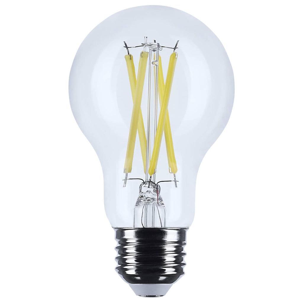 Satco 10.5w A19 LED Medium Base Clear 3500K CCT 120v Bulb