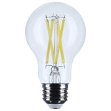 Satco 10.5w A19 LED Medium Base Clear 3500K CCT 120v Bulb