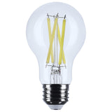 Satco 12.5w A19 LED Medium Base Clear 3500K CCT 120v Bulb