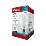 Satco 5.5w G16.5 LED Candelabra Base Clear 5000K CCT 120v Bulb_1