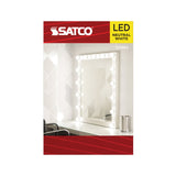 Satco 6w G25 LED Medium Base Clear 3500K CCT 120v Bulb - BulbAmerica