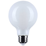 Satco 6w G25 LED Medium Base White Finish 3500K CCT 120v Bulb