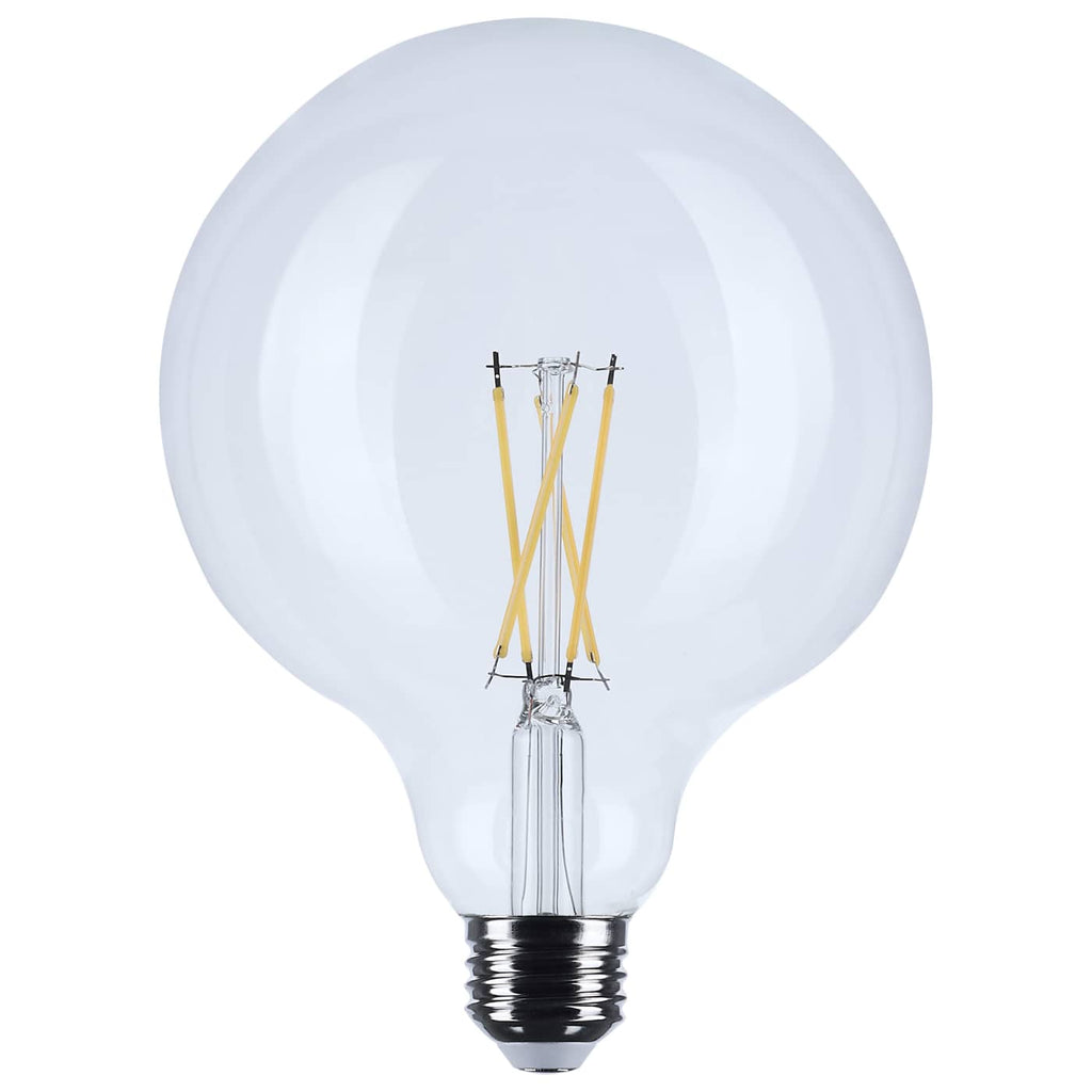 Satco 8w G40 LED Medium Base Clear 2700K CCT 120v Bulb