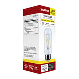 Satco 8w T10 LED Medium Base Clear 3500K CCT 120v Bulb - BulbAmerica