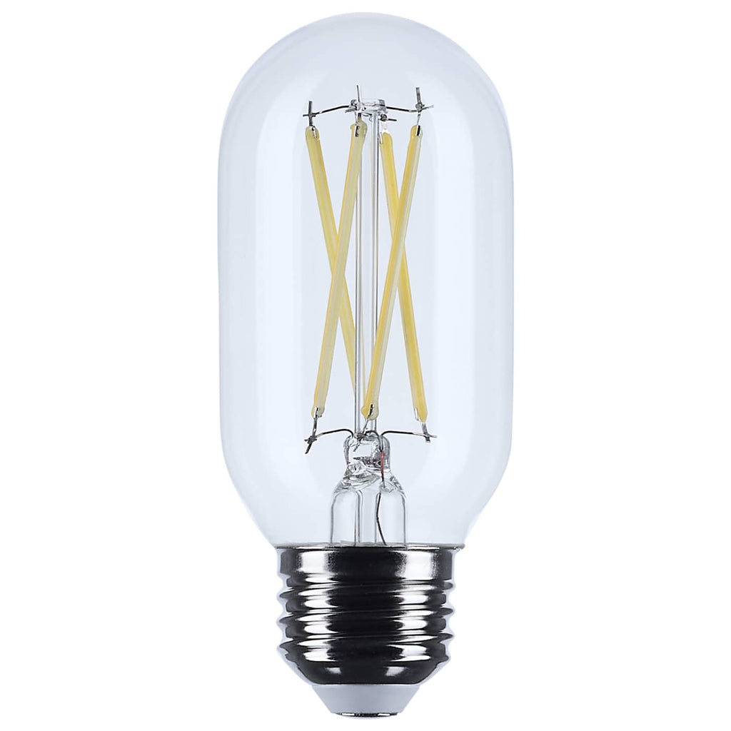 Satco 5.5w T14 LED Medium Base Clear 3000K CCT 120v Bulb