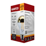 Satco 8w A19 LED Medium Base 2700K CCT Gold Crown 60w Replacement Bulb - BulbAmerica