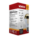 Satco 8w A19 LED Medium Base 2700K CCT Gold Crown 60w Replacement Bulb_1