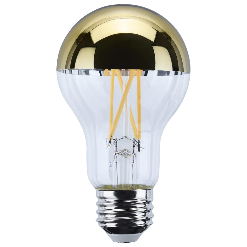 Satco 12w A19 LED Medium Base 2700K CCT Gold Crown 100w Replacement Bulb