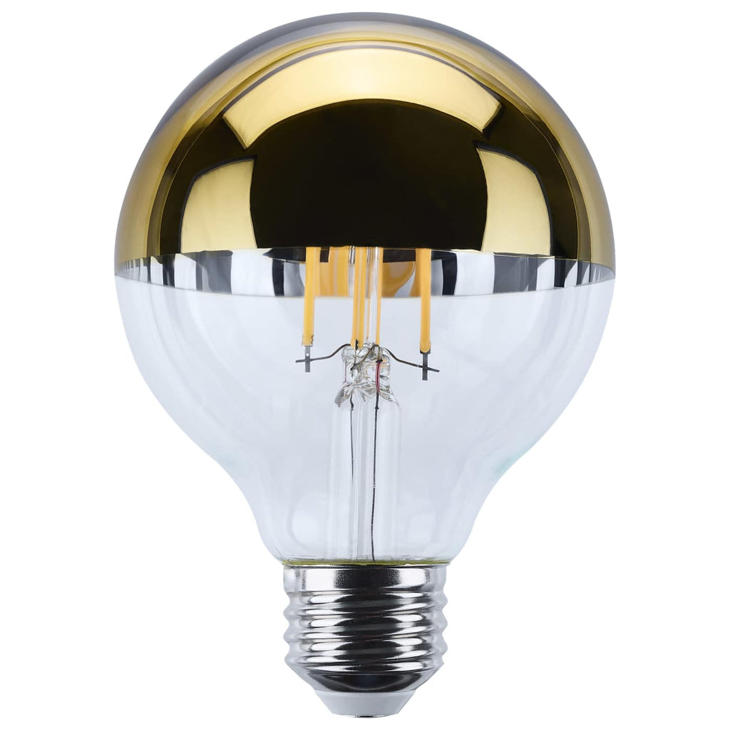 Satco 5.5w G25 LED Medium Base 2700K CCT Gold Crown 60w Replacement Bulb