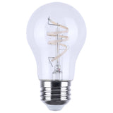 Satco 4w A15 LED Reminiscent Flex Gray Coil Filament E26 3000K 120v Bulb
