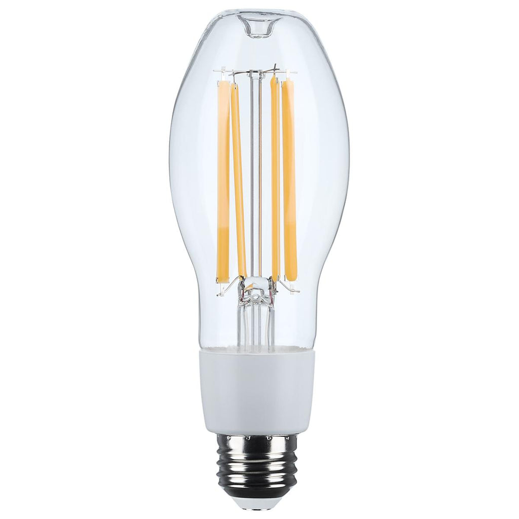Satco 13.5w LED HID Replacement ED17 2200K E26 Base 120-277v Clear Finish Bulb