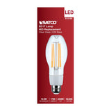 Satco 13.5w LED HID Replacement ED17 2200K E26 Base 120-277v Clear Finish Bulb_1