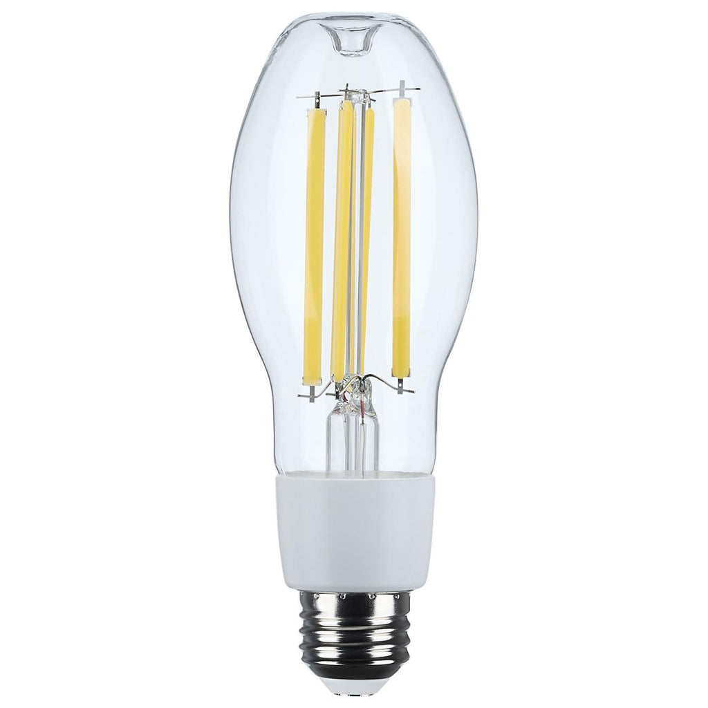 Satco 13.5w LED HID Replacement ED17 2200K E26 Base 120-277v Clear Finish Bulb
