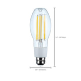 Satco 13.5w LED HID Replacement ED17 2200K E26 Base 120-277v Clear Finish Bulb_3