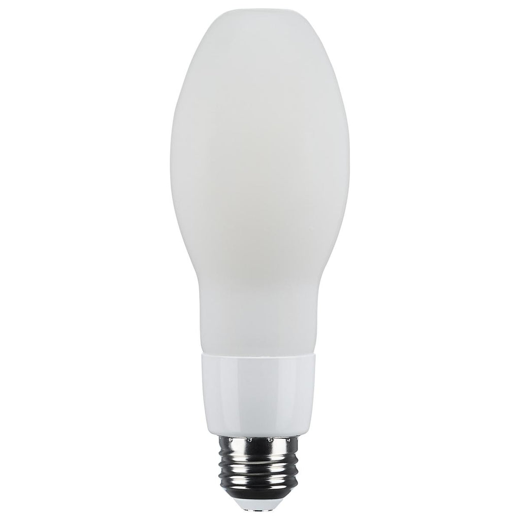 Satco 15w LED HID Replacement ED17 5000K E26 Base 120-277v White Finish Bulb