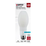 Satco 15w LED HID Replacement ED17 5000K E26 Base 120-277v White Finish Bulb - BulbAmerica
