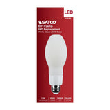 Satco 15w LED HID Replacement ED17 5000K E26 Base 120-277v White Finish Bulb_1