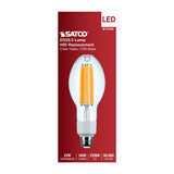 Satco 13.5w LED HID Replacement ED17 2200K E26 Base 120-277v Clear Finish Bulb_1