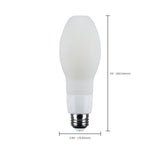 Satco 13.5w LED HID Replacement ED17 2200K E26 Base 120-277v Clear Finish Bulb_4