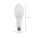 Satco 13.5w LED HID Replacement ED17 2200K E26 Base 120-277v Clear Finish Bulb_3