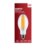 Satco 28w LED HID Replacement ED28 2200K EX39l Base 120-277v Clear Finish Bulb_1