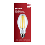 Satco 28w LED HID Replacement ED28 4000K EX39l Base 120-277v Clear Finish Bulb_1