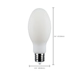 Satco 34w LED HID Replacement ED28 5000K EX39l Base 120-277v White Finish Bulb_4