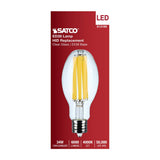 Satco 34w LED HID Replacement ED28 4000K EX39l Base 120-277v Clear Finish Bulb - BulbAmerica
