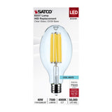 Satco 40w LED HID Replacement ED37 4000K EX39l Base 120-277v Clear Finish Bulb - BulbAmerica