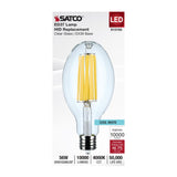 Satco 56w LED HID Replacement ED37 4000K EX39l Base 120-277v Clear Finish Bulb - BulbAmerica