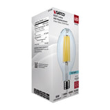Satco 56w LED HID Replacement ED37 4000K EX39l Base 120-277v Clear Finish Bulb_3